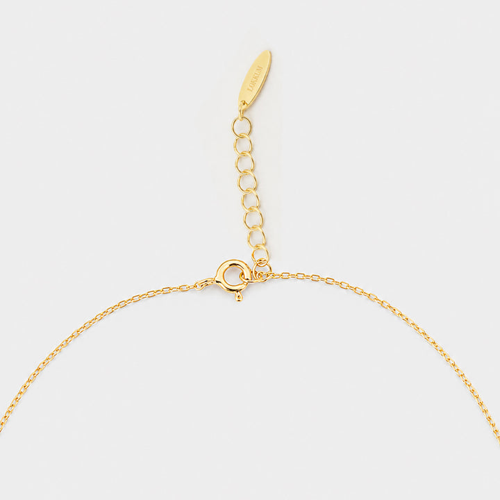 Dione Lyra Bagette Necklace