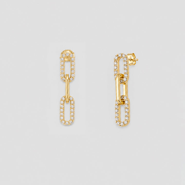 Dione Astra Link Earrings