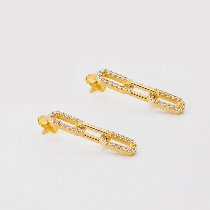 Dione Astra Link Earrings