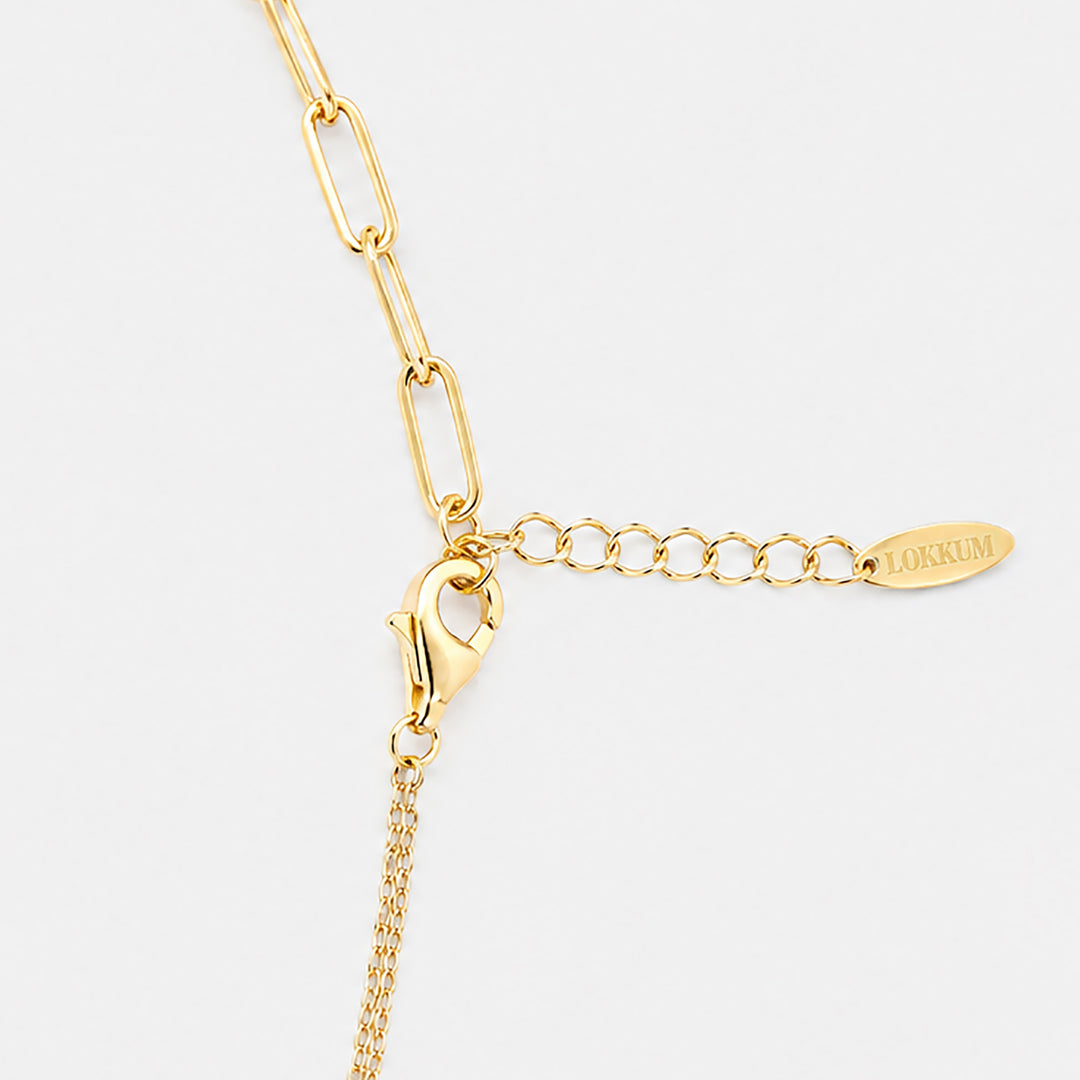 Dione Astra Triple Chain Necklace
