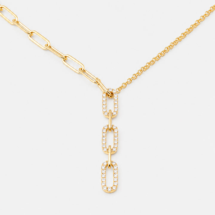 Dione Astra Triple Chain Necklace