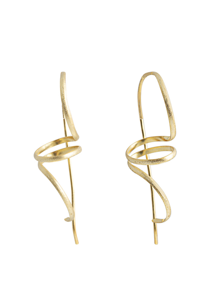 Spiral Glow Earrings