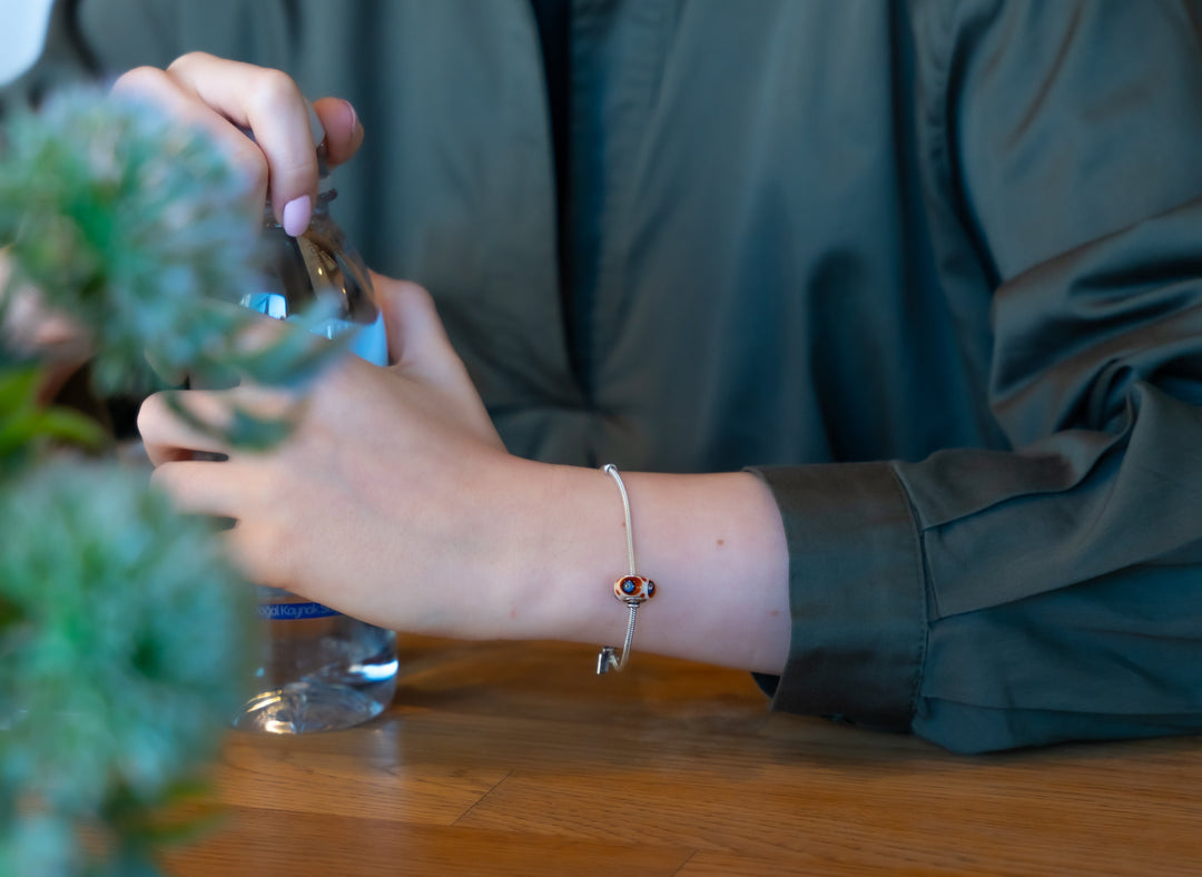 Evil eye Bracelet- Saffron