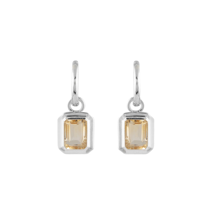 Lokkum Essence earrings-Citrine