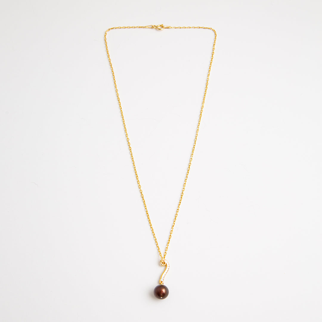Mocha Pearl Necklace