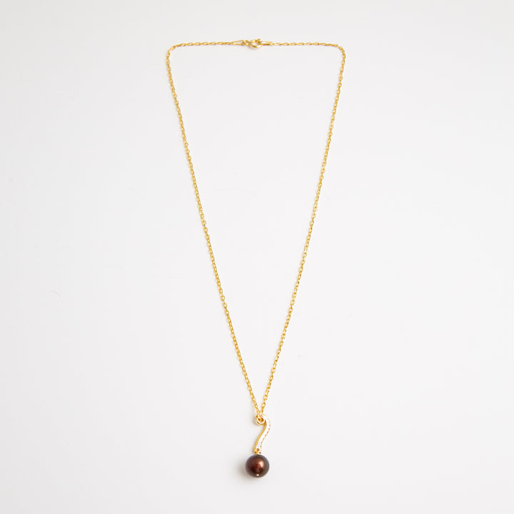 Mocha Pearl Necklace