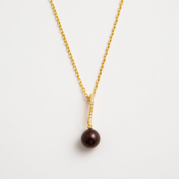Mocha Pearl Necklace
