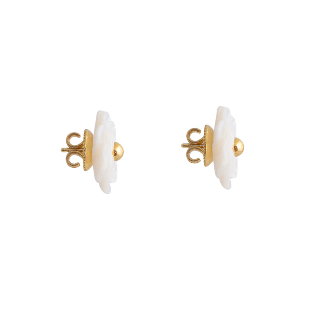 Pearl Blossom Earrings