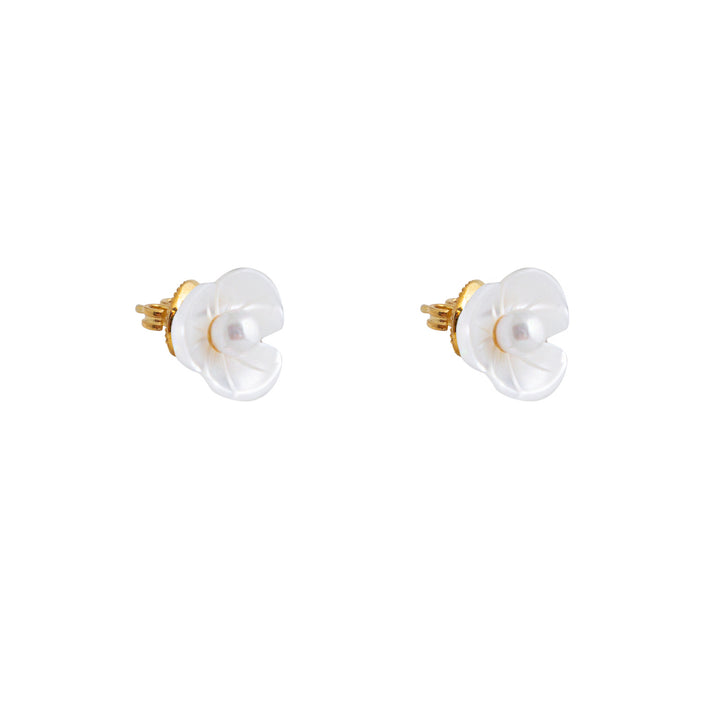 Pure Pearl Blossom Earrings