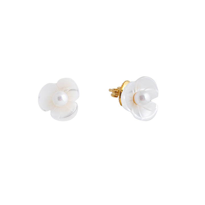 Pure Pearl Blossom Earrings