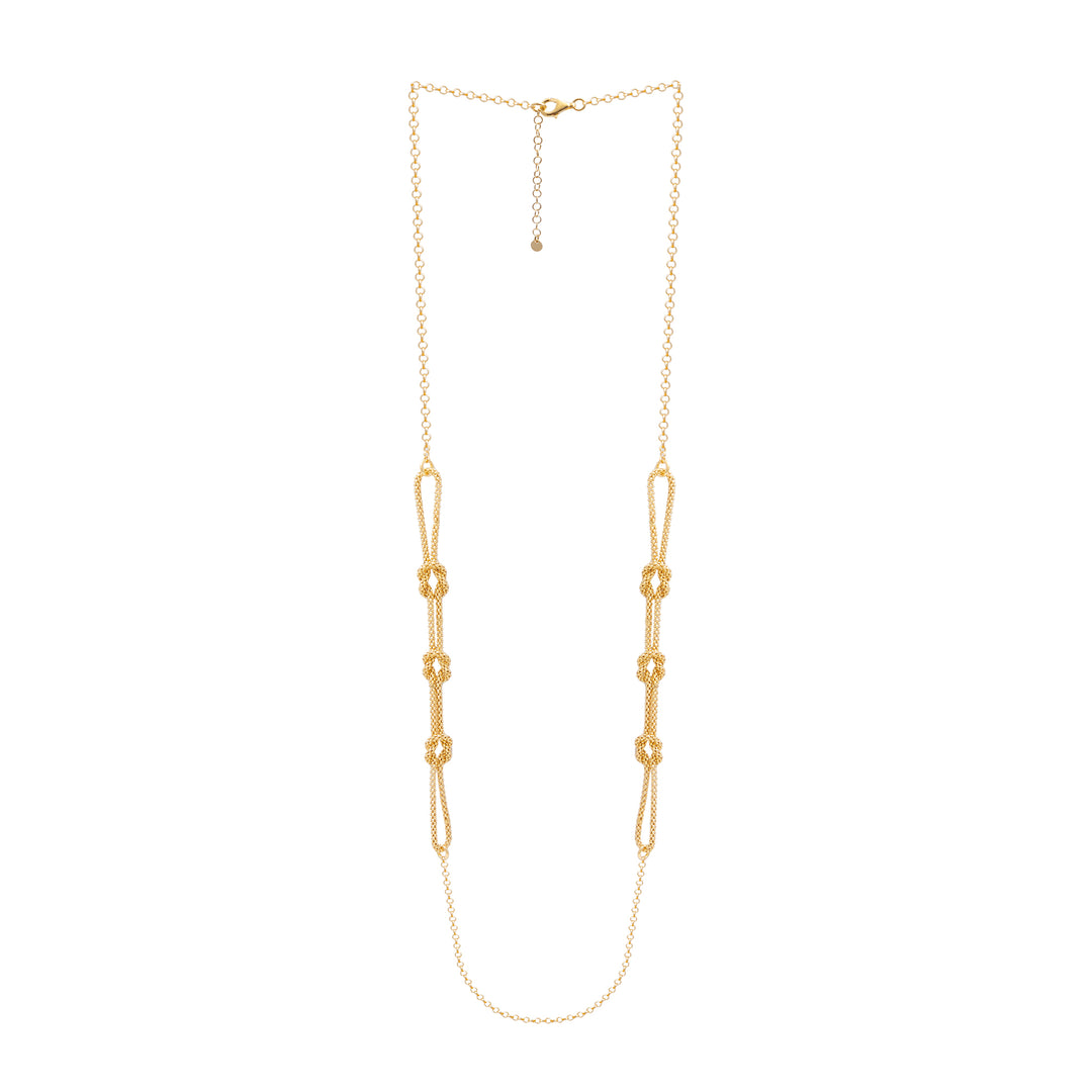 Knotted Chain Necklace