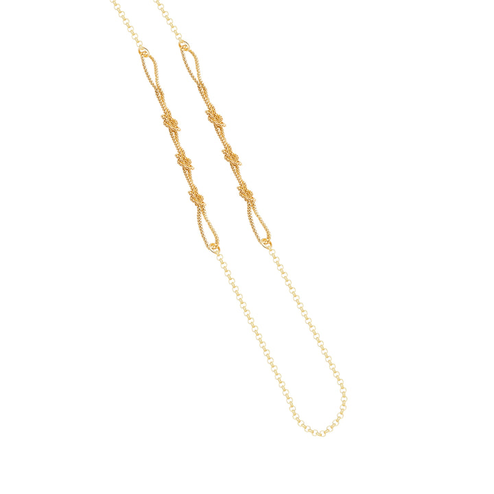 Knotted Chain Necklace