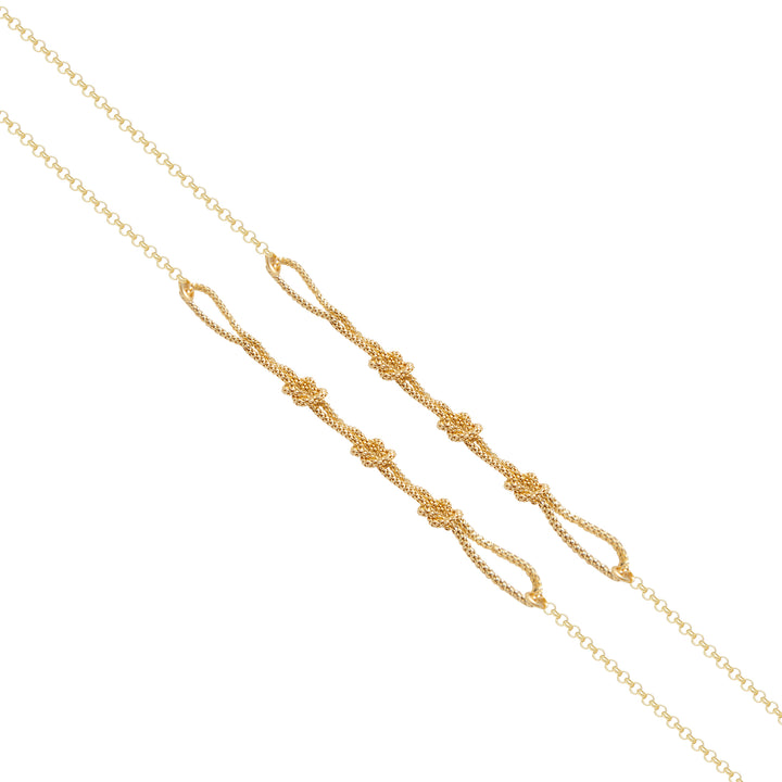 Knotted Chain Necklace