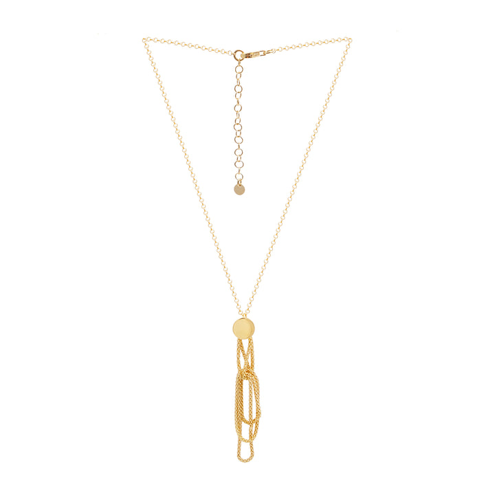 Modern Single Knot Chain Necklace