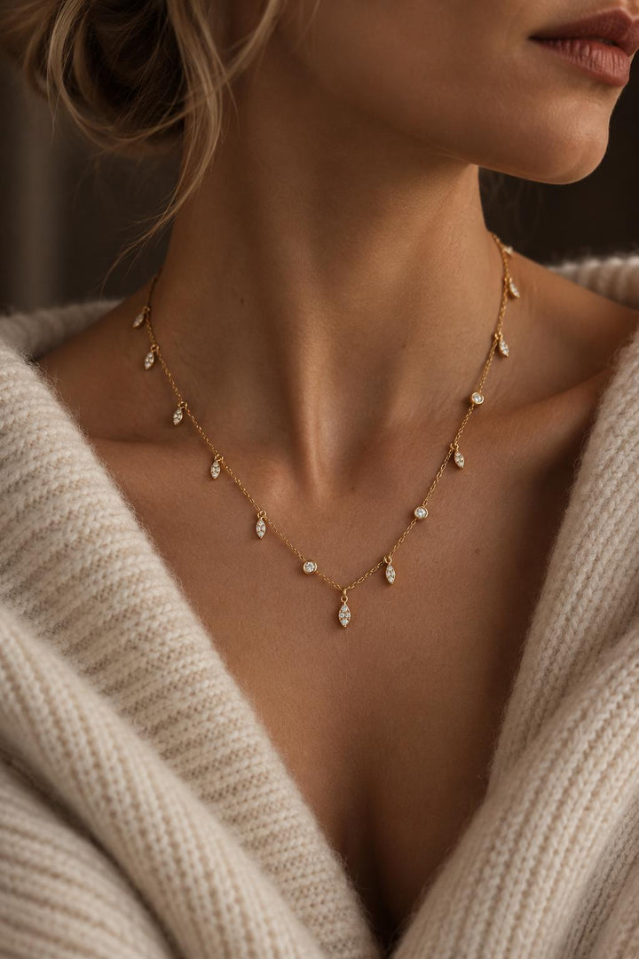 Dione Lyra Necklace