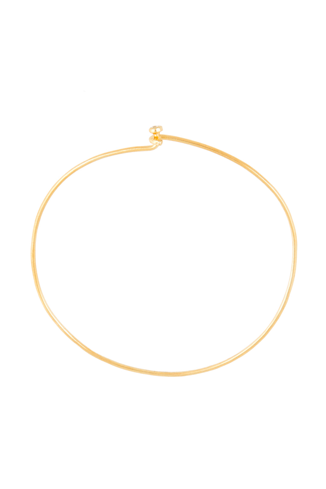 Schlichter Armreif - Gold