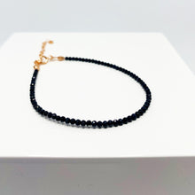 Load image into Gallery viewer, Black Sapphire Bracelet- Mix &amp; Match
