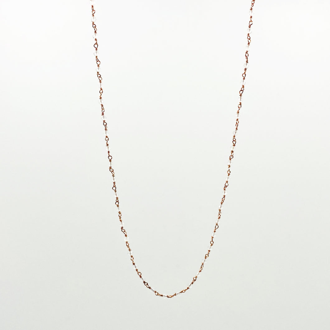 Clear Dots Necklace