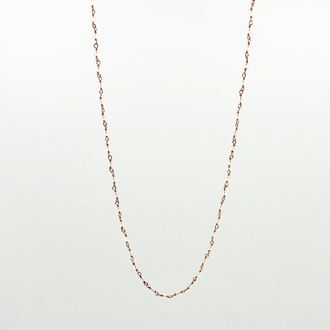 Clear Dots Necklace