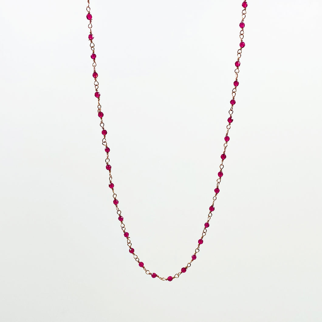 Red Dots Necklace