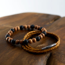 Load image into Gallery viewer, Lava &amp; Sandalwood beads Combo

