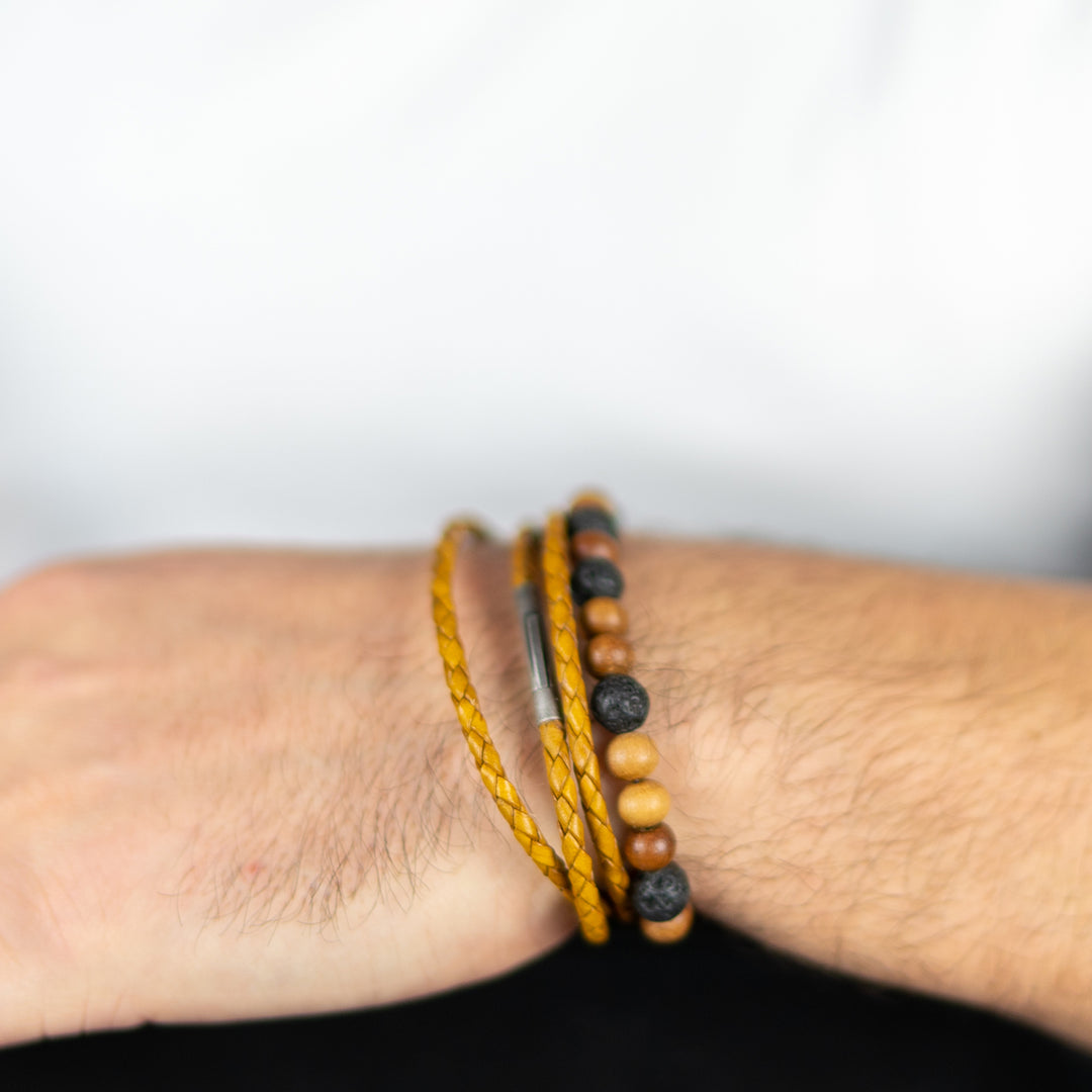 Lava & Sandalwood beads Combo