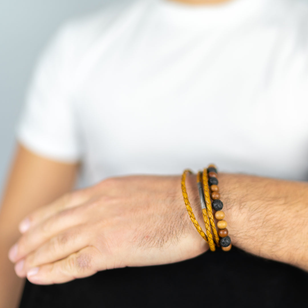Lava & Sandalwood beads Combo