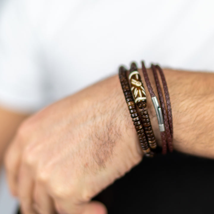 Camel Bone with Coconut beads Combo