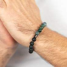 Load image into Gallery viewer, Lava &amp; Moss Agate
