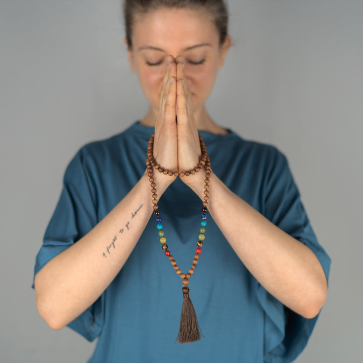Seven Chakra Stone Mala