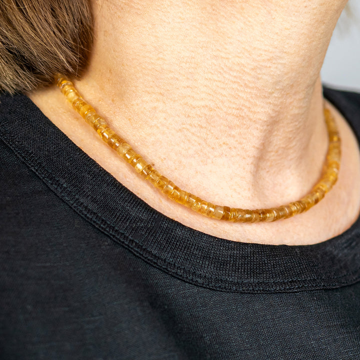 Zarif Choker (Citrine)