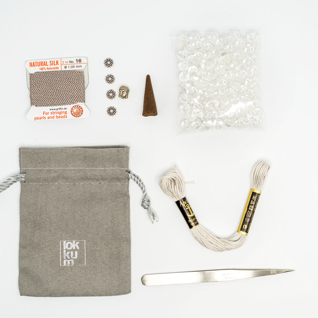 The Crystal Quartz Mala Kit