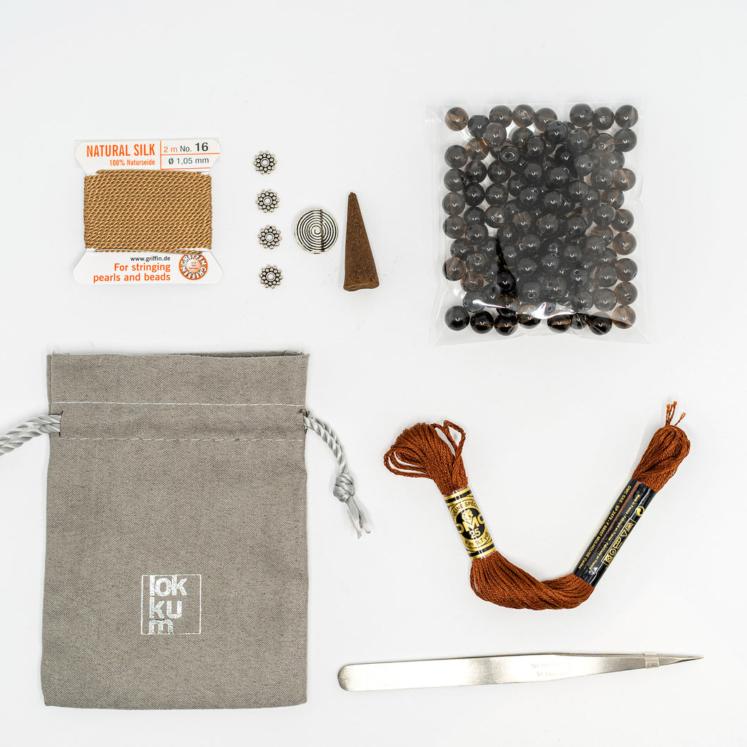 The Smoky Quartz Mala Kit