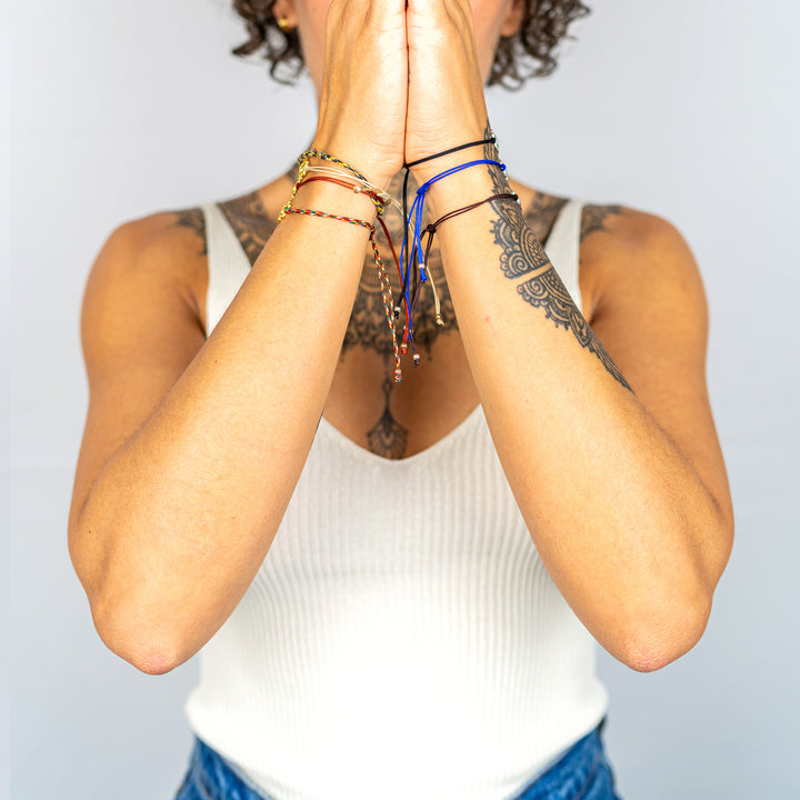 Om Lotus Armband
