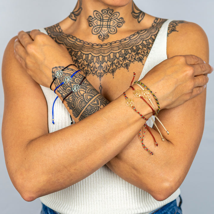 Om Lotus Armband