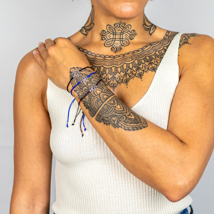 Om Lotus Armband