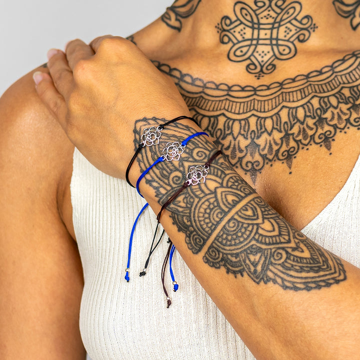 Om Lotus Armband