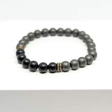 Load image into Gallery viewer, Hematite &amp; Onyx
