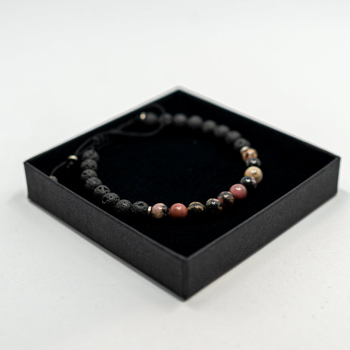 Lava & Rhodonite