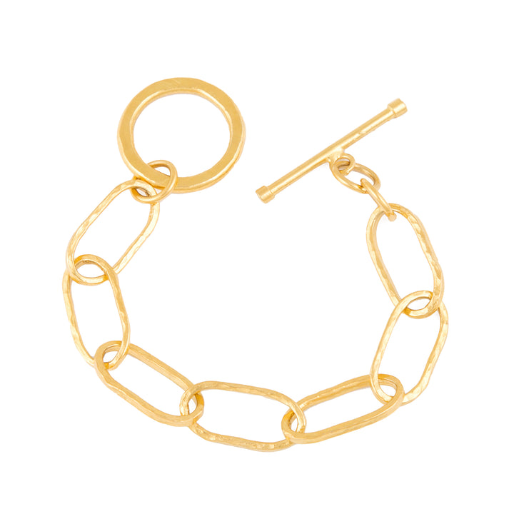 Chunky Chain Bracelet-Gold