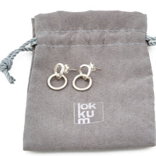 Load image into Gallery viewer, Chunky Chain Drop Earrings-Silver
