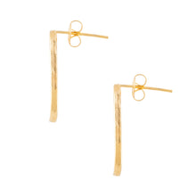 Load image into Gallery viewer, Ovate Hoop Earrings-Gold
