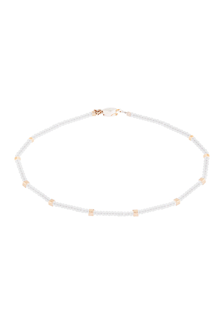 Crystal Quartz Gemstones Necklace