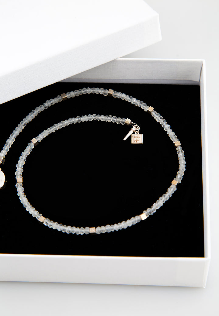 Crystal Quartz Gemstones Necklace
